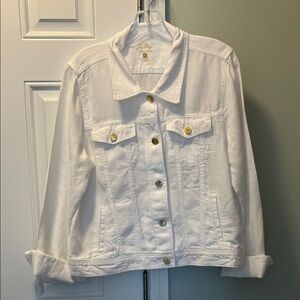 Lilly Pulitzer Seaspray linen jacket